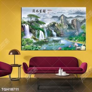 Tranh treo tường ghép bộ nhiều tấm đẹp hiện đại