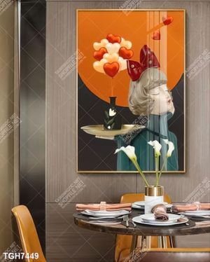 Tranh decor nghệ thuật đẹp