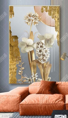 Tranh decor phong cách nội thất tối giản