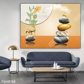 Tranh treo tường ghép bộ nhiều tấm đẹp hiện đại