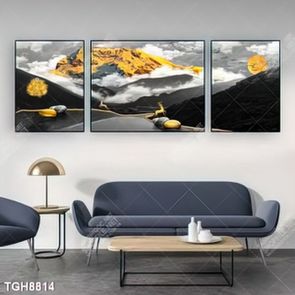 Tranh treo tường phòng khách đẹp, sang trọng và hiện đại