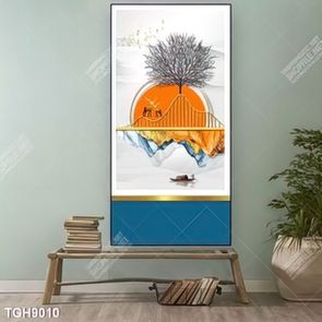 Tranh ghép tráng gương treo trang trí tường