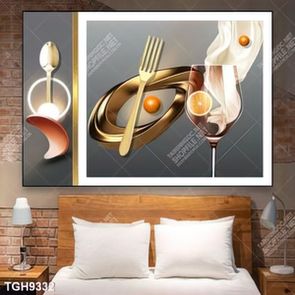 Tranh ghép tráng gương treo trang trí tường