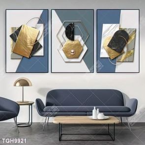 Tranh ghép theo bộ trang trí tường nhà độc đáo