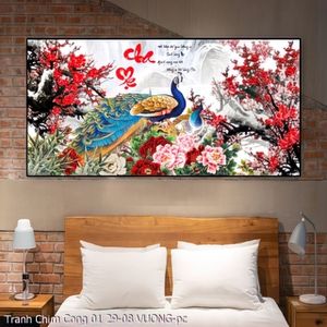 Tranh Chim Cong 01 29 08 VUONG