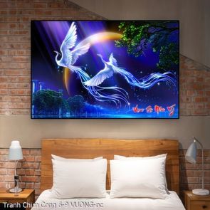 Tranh Chim Cong 6 9 VUONG