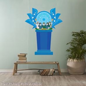 Tranh vector Co Dong quan doi 20 09 VUONG