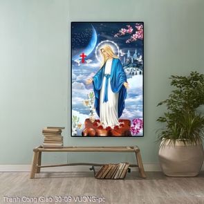 Tranh duc me maria Cong Giao 30 09 VUONG