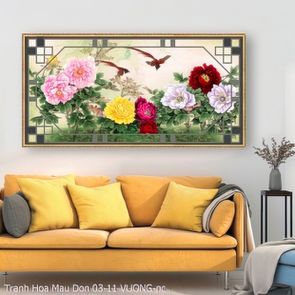 Tranh Hoa Mau Don 03 11 VUONG