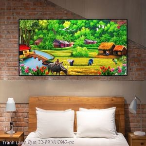 Tranh son dau Lang Que 22 09 VUONG