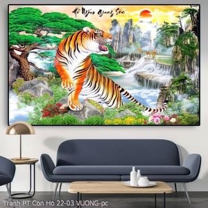 Tranh phong thuy PT Con Ho 22 03 VUONG 