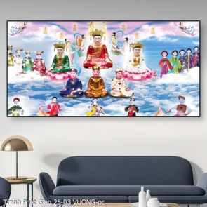 Tranh tu phu ba chua son trang Phat Giao 25 03 VUONG