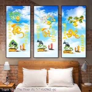 Tranh TGH Thu Phap  01 7 7 VUONG