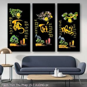 Tranh TGH Thu Phap 15 7 VUONG