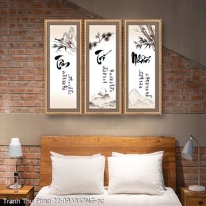 Tranh Thu Phap 22 09 VUONG