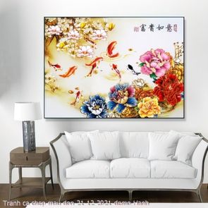 Tranh ca chep mau don 21 12 2021 Hanh