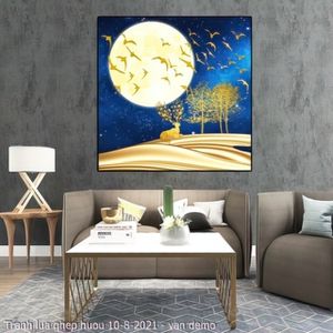 Tranh lua ghep huou 10 8 2021 van