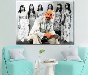 file tranh bac ho va 5 co gai file tranh bac ho va 5 co gai