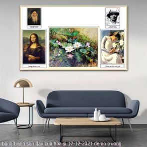 bang tranh son dau cua hoa si 17 12 2021 truong