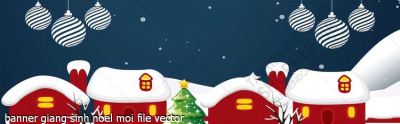 tranh cong giao banner giang sinh noel moi file vector