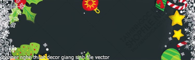tranh cong giao banner nghe thuat decor giang sinh file vector