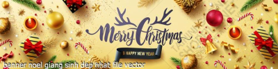 tranh cong giao banner noel giang sinh dep nhat file vector