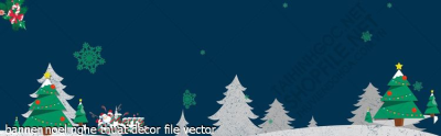 tranh cong giao banner noel nghe thuat decor file vector