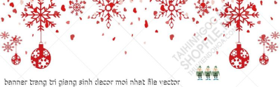 tranh cong giao banner trang tri giang sinh decor moi nhat file vector