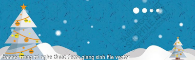 tranh cong giao banner trang tri nghe thuat decor giang sinh file vector