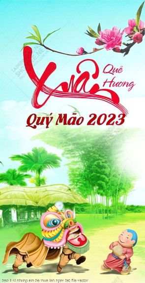 bao li xi nhung em be mua lan ngay tet file vector