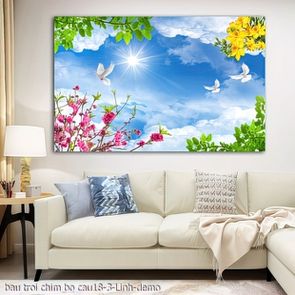 bau troi chim bo cau18 3 Linh