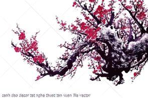 canh dao decor tet nghe thuat tan xuan file vector