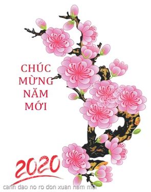 canh dao no ro don xuan nam moi