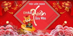 chao mung tan xuan quy mao file vector