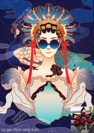 co gai chim cong tuoc