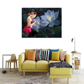 co gai hoa sen 240x184