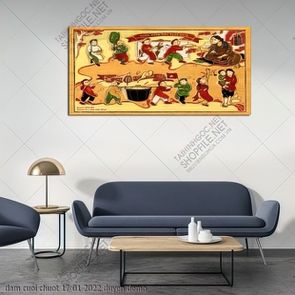  tranh lang que dam cuoi chuot 17 01 2022 duyen