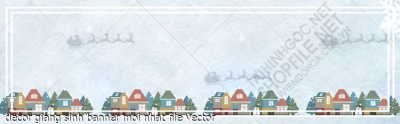 tranh cong giao decor giang sinh banner moi nhat file vector