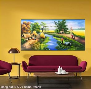 tranh lang que dong que 6 5 21 thanh