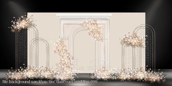 file background san khau tiec dam cuoi wedding 099