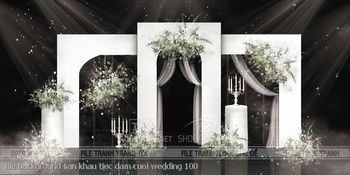 file background san khau tiec dam cuoi wedding 100