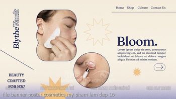 file banner poster cosmetics my pham lam dep 16