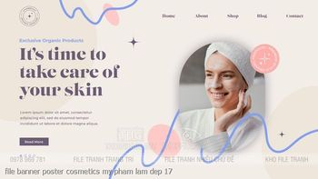 file banner poster cosmetics my pham lam dep 17