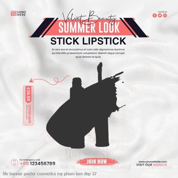 file banner poster cosmetics my pham lam dep 57