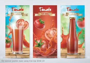 file banner poster nuoc uong trai cay drink 22