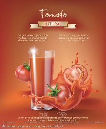 file banner poster nuoc uong trai cay drink 23