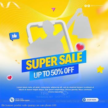 file banner poster sale quang cao san pham 100