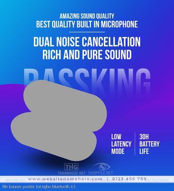 file banner poster tai nghe bluetooth 13