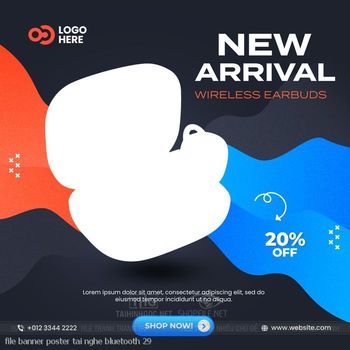 file banner poster tai nghe bluetooth 29