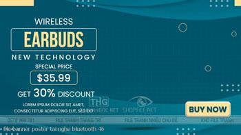 file banner poster tai nghe bluetooth 46